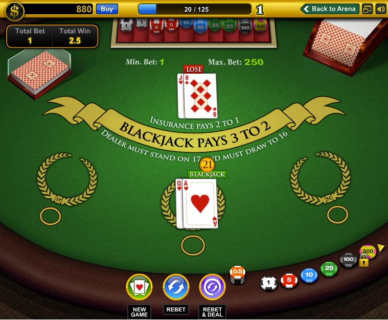 The Conditions For Playing Blackjack Games!